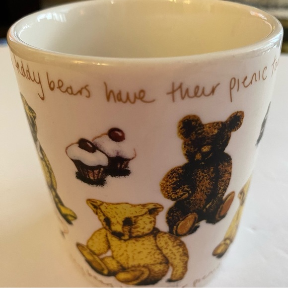Ted tea mug Paul Cardew vintage designer. Teddy bear mug designed in England - Picture 3 of 7